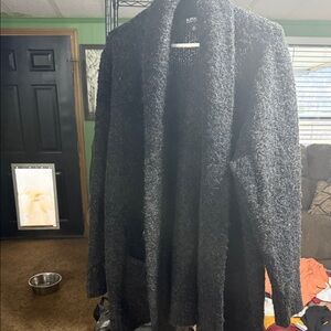 Buffalo David Bitton Black Knit Cardigan